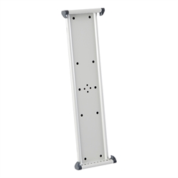 Mount Plate for Tarifold System, Gray, Holds 10 Pockets + 2 Magnetic Strips